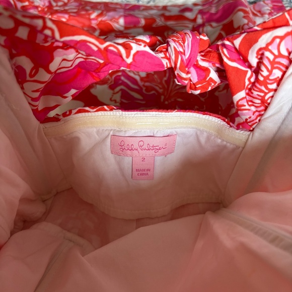 Lilly Pulitzer strapless dress size 2 - Picture 4 of 8
